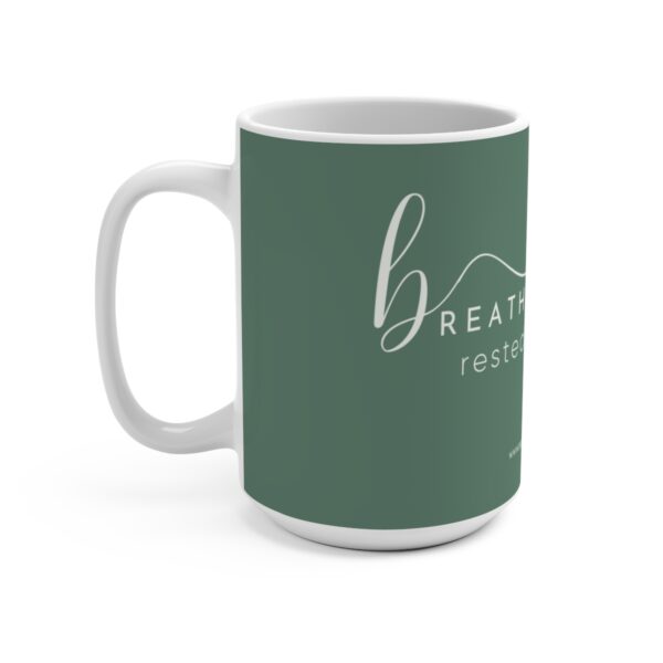 BIB Sage and White Coffee Mug - Image 4