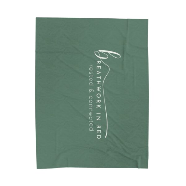 BIB Sage Velveteen Plush Blanket - Image 2