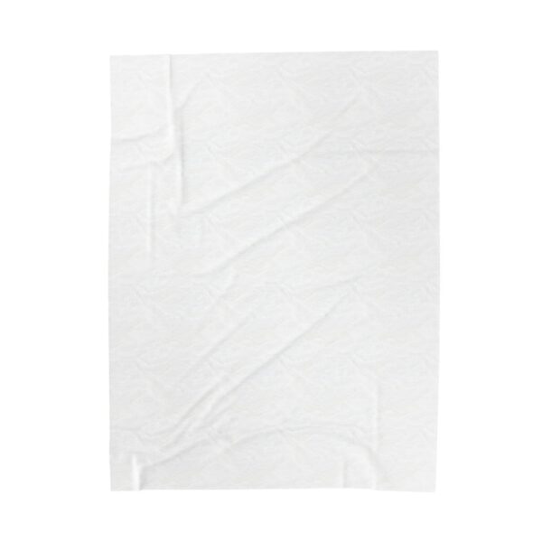 BIB White Velveteen Plush Blanket - Image 3