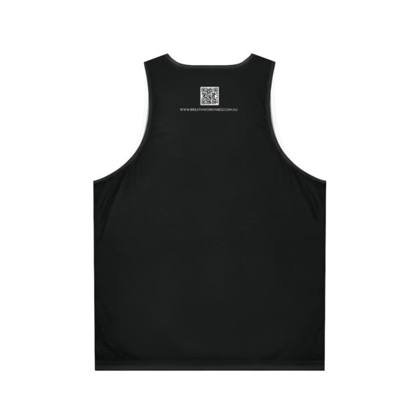 Black BIB Unisex Tank Top - Image 3