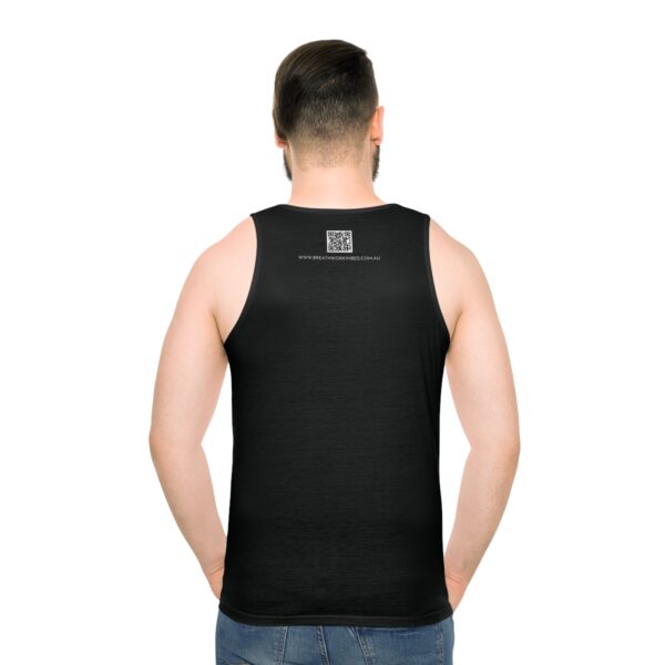 Black BIB Unisex Tank Top - Image 5