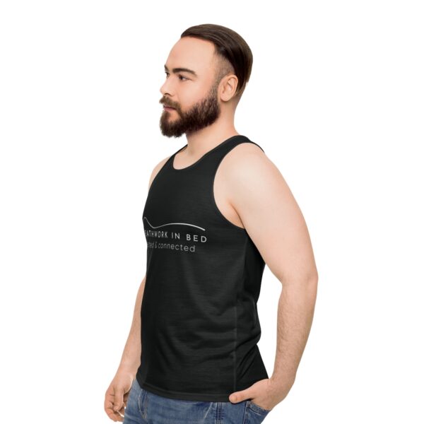 Black BIB Unisex Tank Top - Image 6