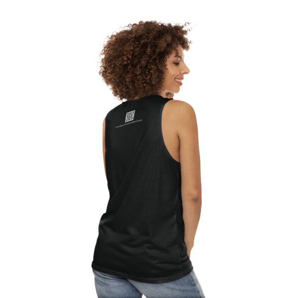 Black BIB Unisex Tank Top - Image 7