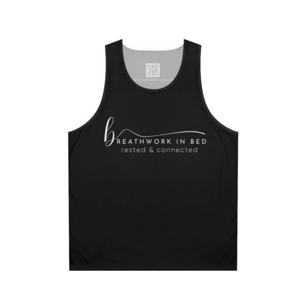 Black BIB Unisex Tank Top - Image 2