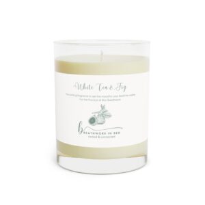 Front White Tea & Fig Candle Breathwork In Bed